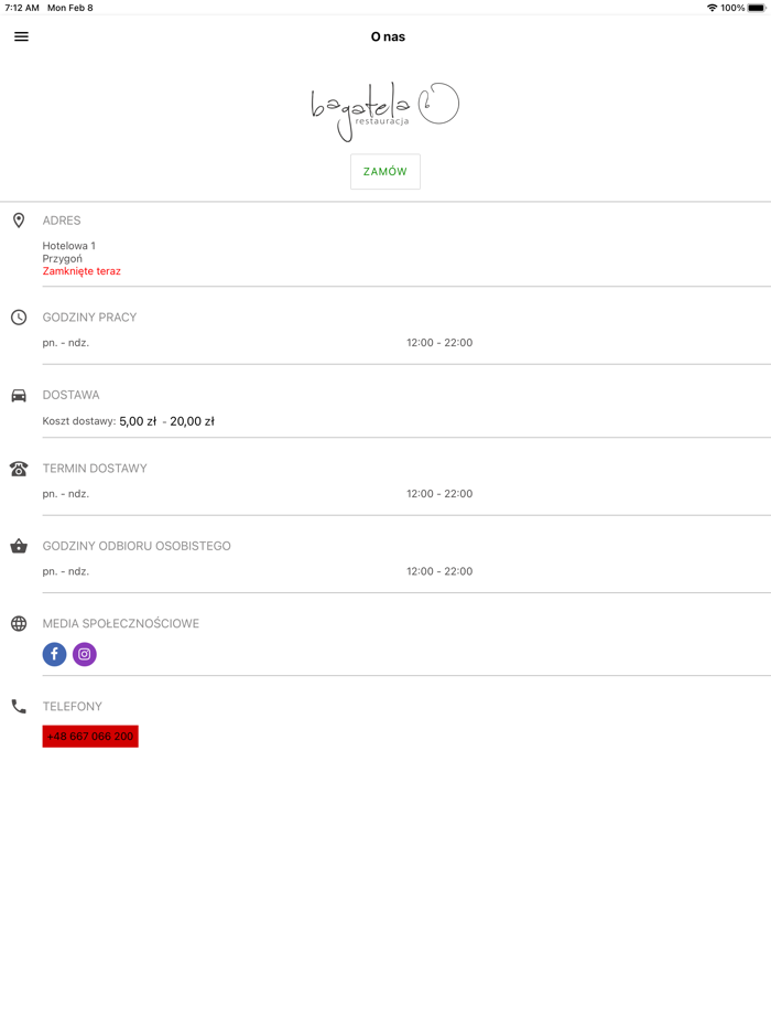 Restauracja bagatela