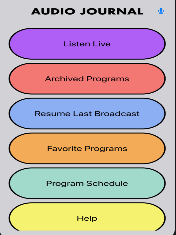 Audio Journal App