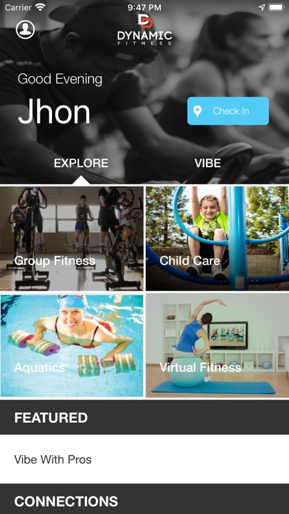 Dynamic Dimensions Fitness App