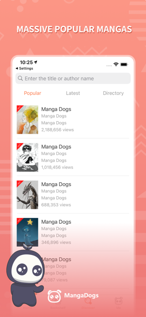 ‎Manga Dogs - webtoon reader Screenshot