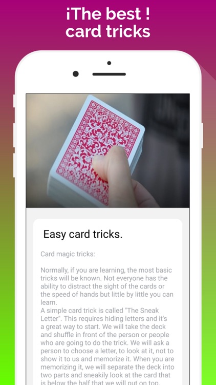magic tricks