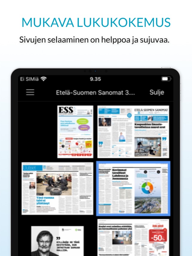 ESS – Etelä-Suomen Sanomat trên App Store