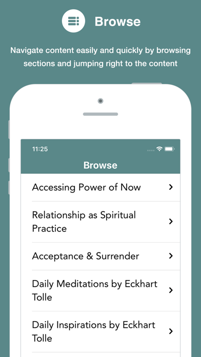 How to cancel & delete Practicing the Power of Now from iphone & ipad 1