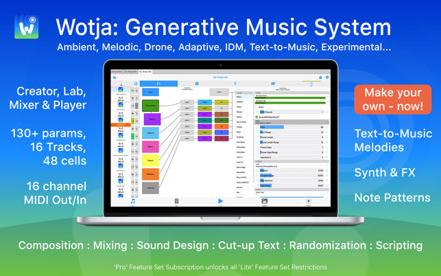 Wotja: Generative Music System