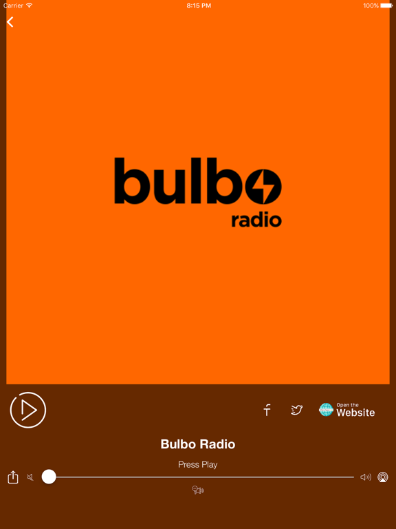 Bulbo radio screenshot 3