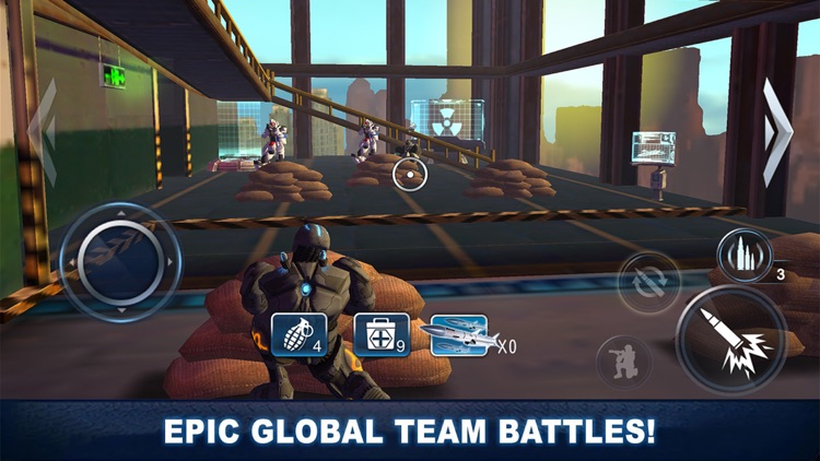 Sniper Vs Robot Shooting Games screenshot-3