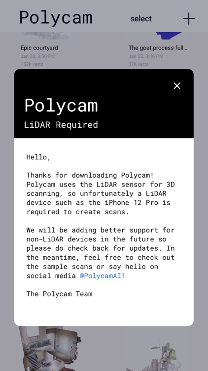Polycam - LiDAR 3D Scanner screenshot-3