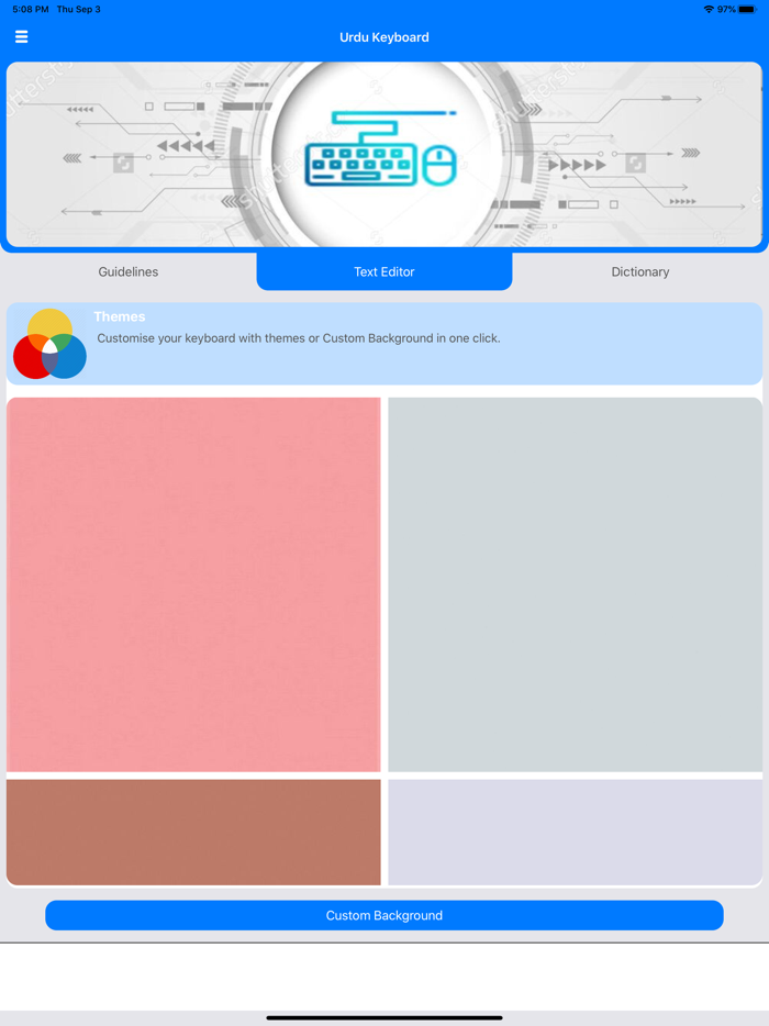 Urdu Keyboard and Photo Editor