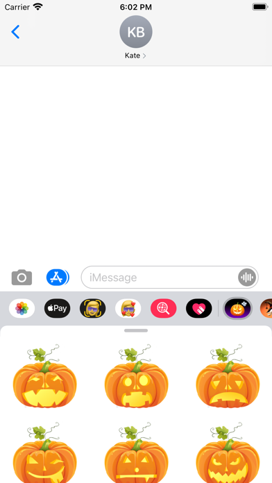 Halloween Pumpkin BOO Stickers screenshot 3
