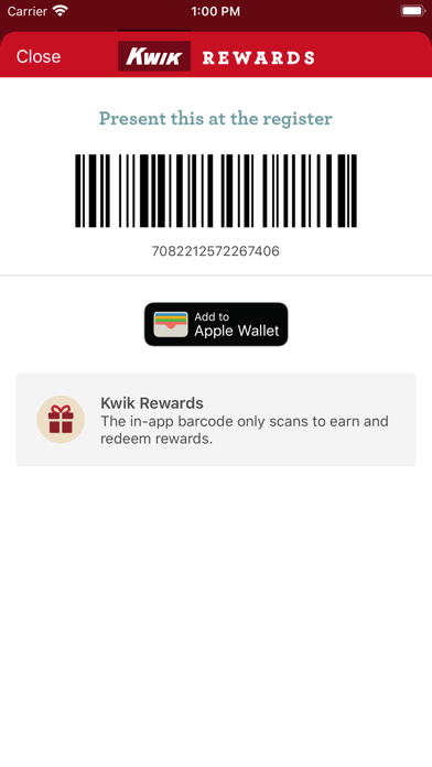 Kwik Rewards Fleet screenshot 2