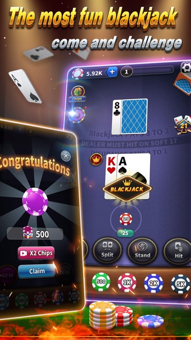 Blackjack 21 - card games.io for PC - Windows 7,8,10,11