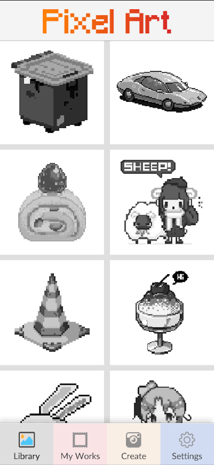 Pixel Art - Paint by Number