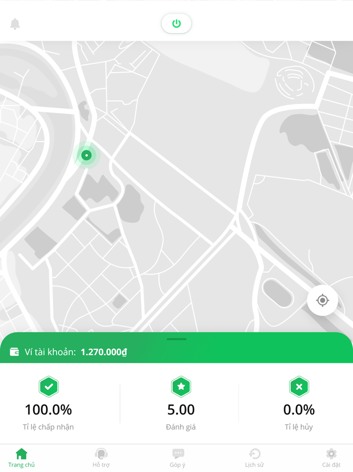 ViSafe - Ứng dụng nhận cuốc xe