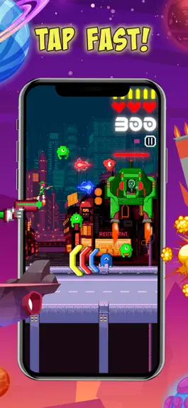 Game screenshot Hop Shot - Invaders from Space hack