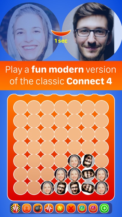 Connect 4 Faces: Match & Play