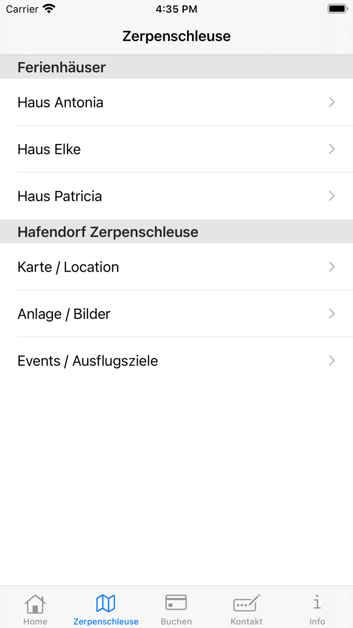 Ferienhaus Zerpenschleuse