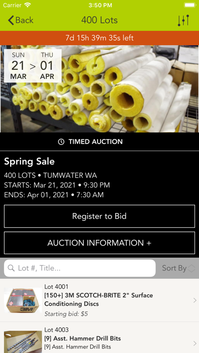Bid Venues Auctions screenshot 2