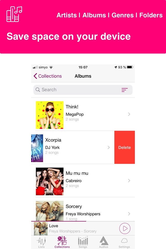 Cloud Music - Stream & Offline screenshot 3