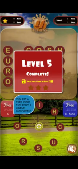 Game screenshot 4 Letters Across Ad Supported hack