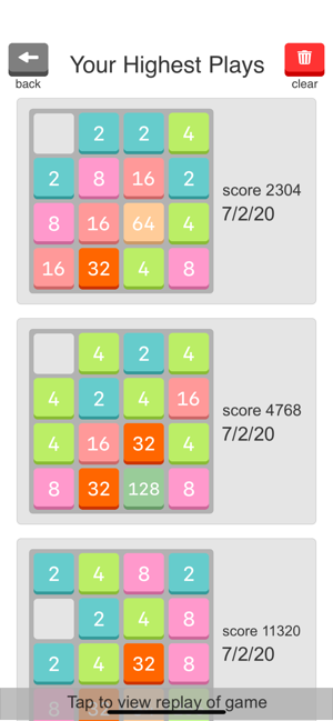 2048: The Coolest Puzzle Game(圖2)-速報App