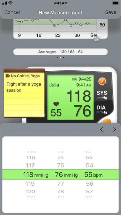 Blood Pressure Screenshot 2