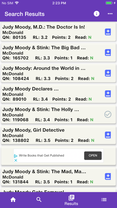 AR Reading List screenshot 2