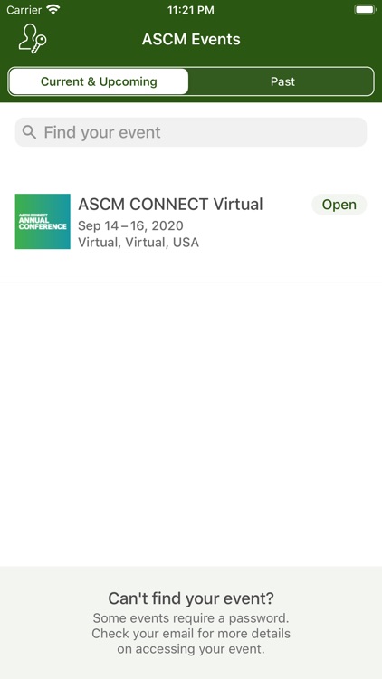 ASCM Events App
