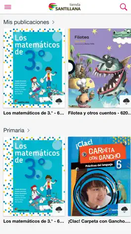 Game screenshot Tienda Santillana apk