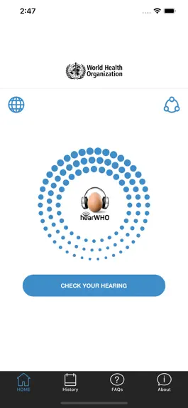 Game screenshot hearWHO - Check your hearing! mod apk