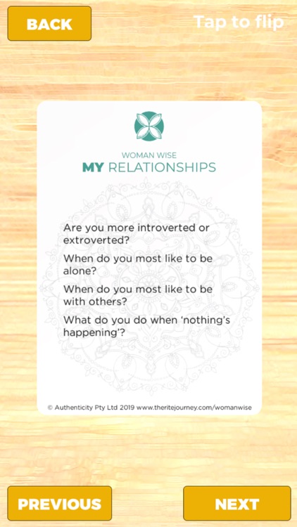 Woman Wise Conversation Cards screenshot-6