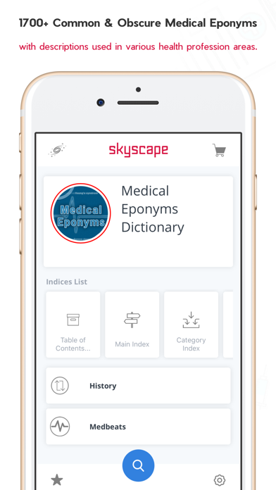 How to cancel & delete Medical Eponyms Dictionary from iphone & ipad 1