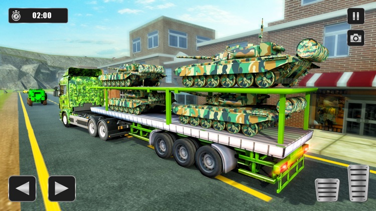 Army Truck - Cargo Car Drive