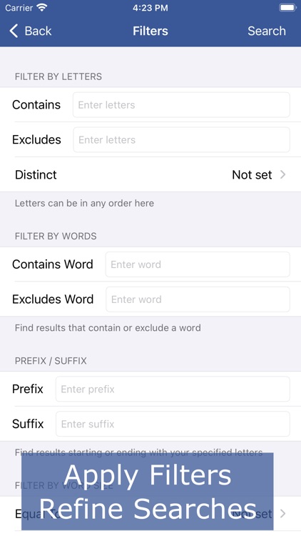 Anagram Solver - Crosswords screenshot-3