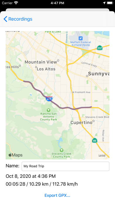 GPS Stone (GPX Trip Recorder) GPS Stone (GPX Trip Recorder)