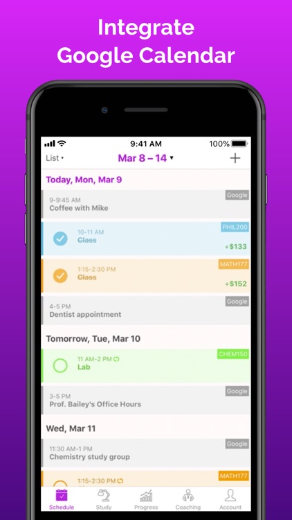 Chipper: College Daily Planner screenshot-9
