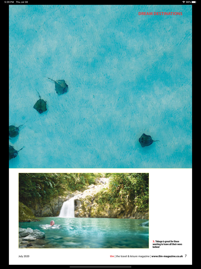 tlm -the travel  leisure mag