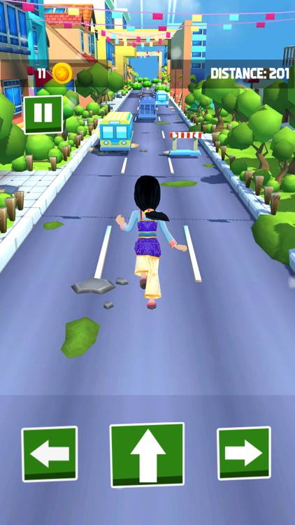 Royal Running Princess Girl 3D