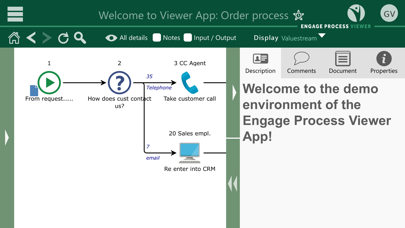 How to cancel & delete Engage Process Viewer from iphone & ipad 1