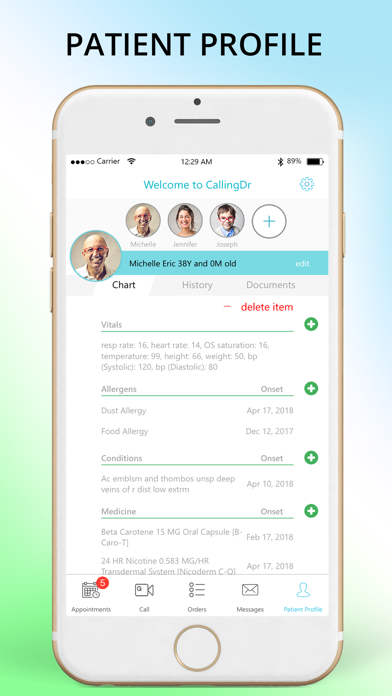 CallingDr Patient App screenshot 2