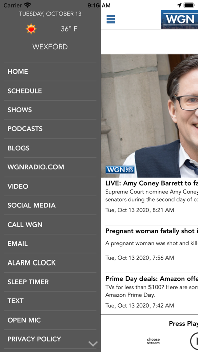 How to cancel & delete WGN Radio, Chicago's Very Own from iphone & ipad 1