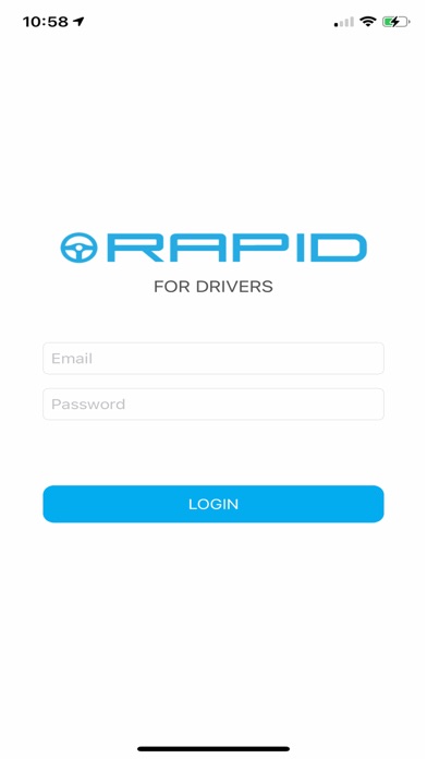 How to cancel & delete RAPID Driver from iphone & ipad 1