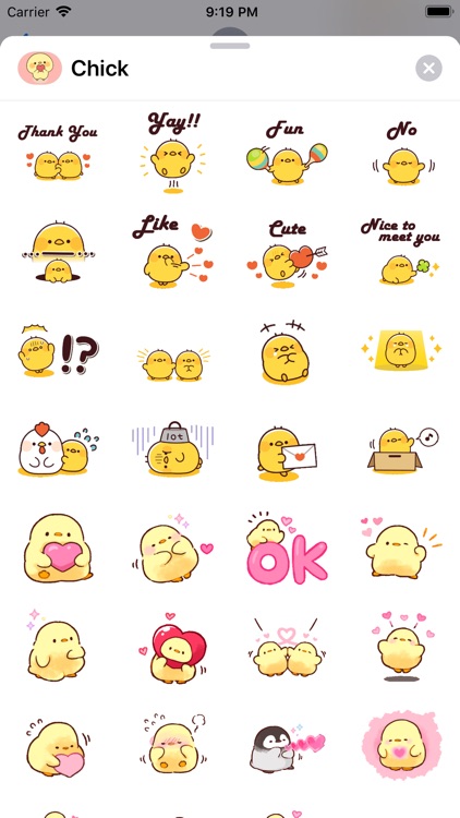 Happy Chicks Stickers Pack