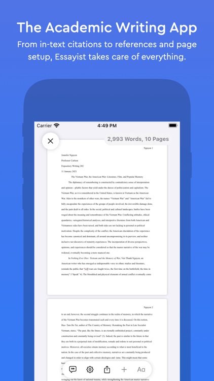 Essayist - APA & MLA Essays