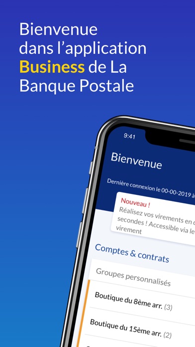 How to cancel & delete Business - La Banque Postale from iphone & ipad 1