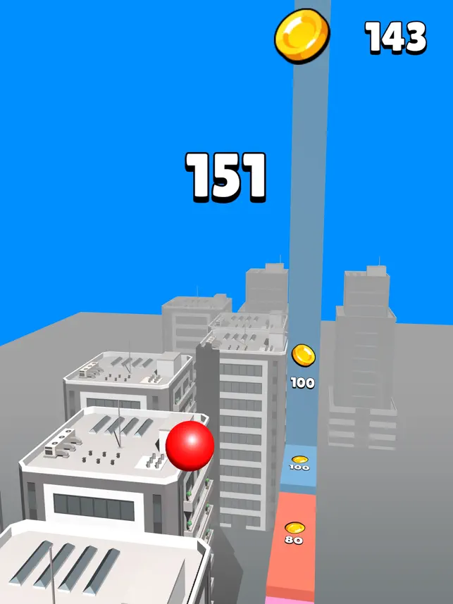 Ball Stage Rolling, game for IOS