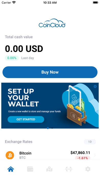 Coin Cloud Wallet screenshot 2