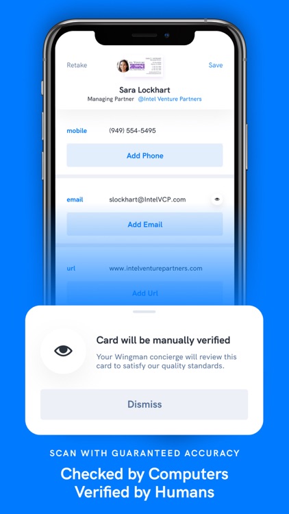 Wingman: Business Card Scanner screenshot-8