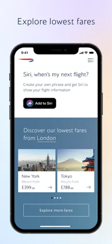 Screenshot 4 British Airways iphone