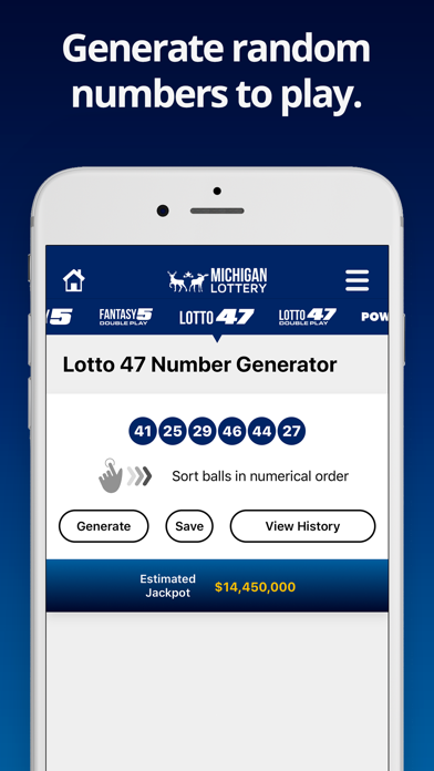 How to cancel & delete Michigan Lottery Numbers from iphone & ipad 4