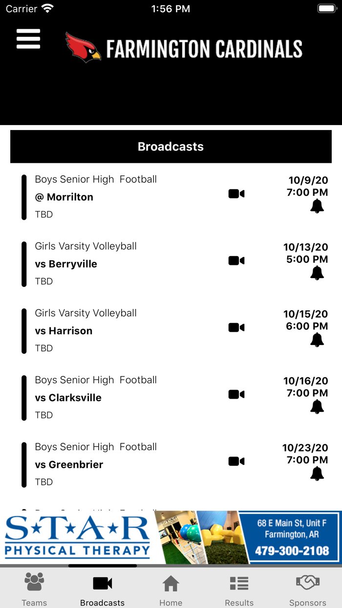 Farmington Cardinals Athletics